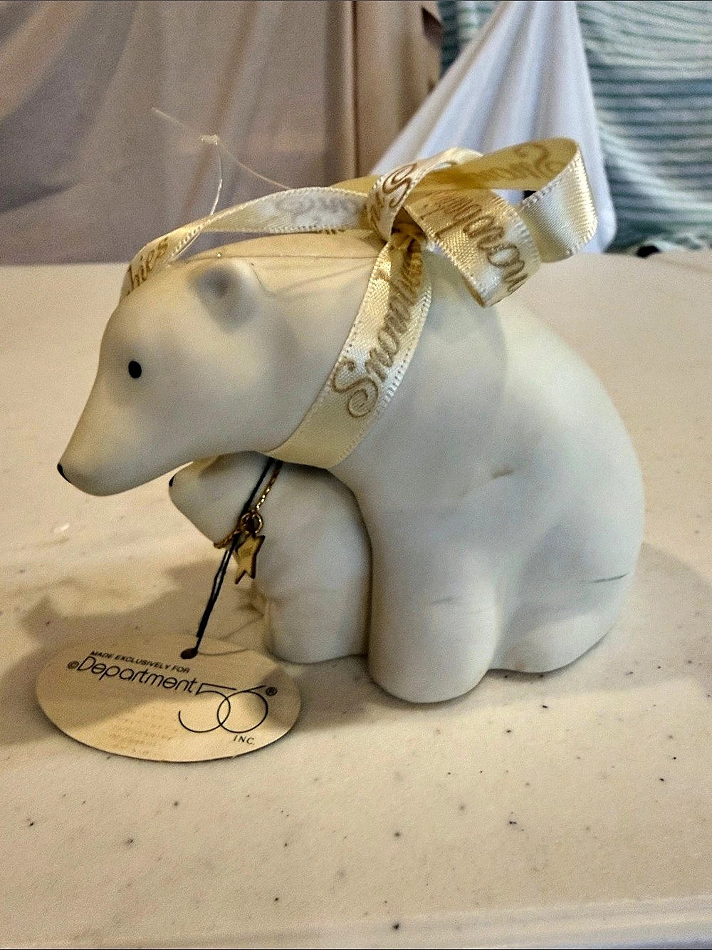 Department 56 Frosty Frolic Friends Polar Bear and Cub & Cub Decor